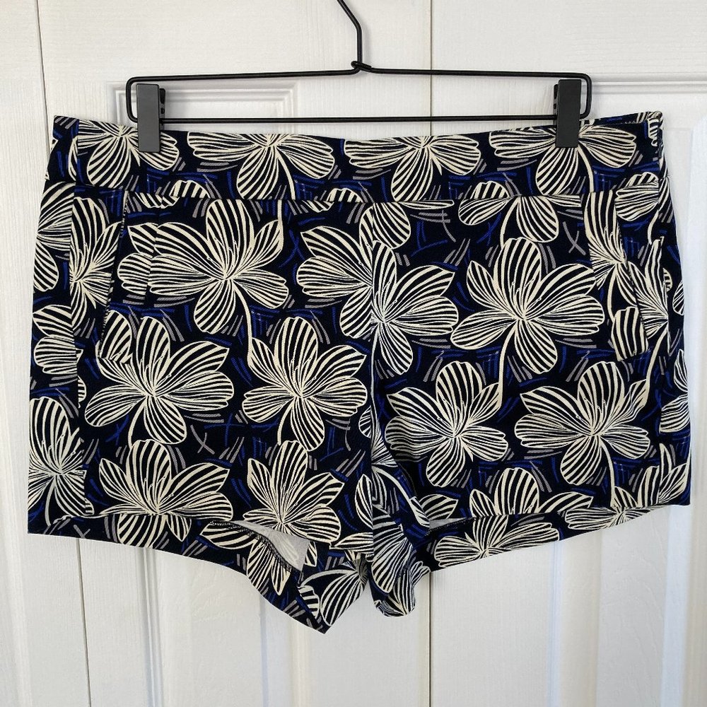 J. Crew 4" Printed Chino Short